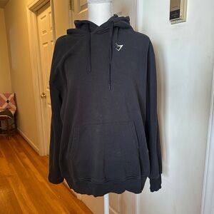 Men’s Gymshark hooded sweatshirt size small.